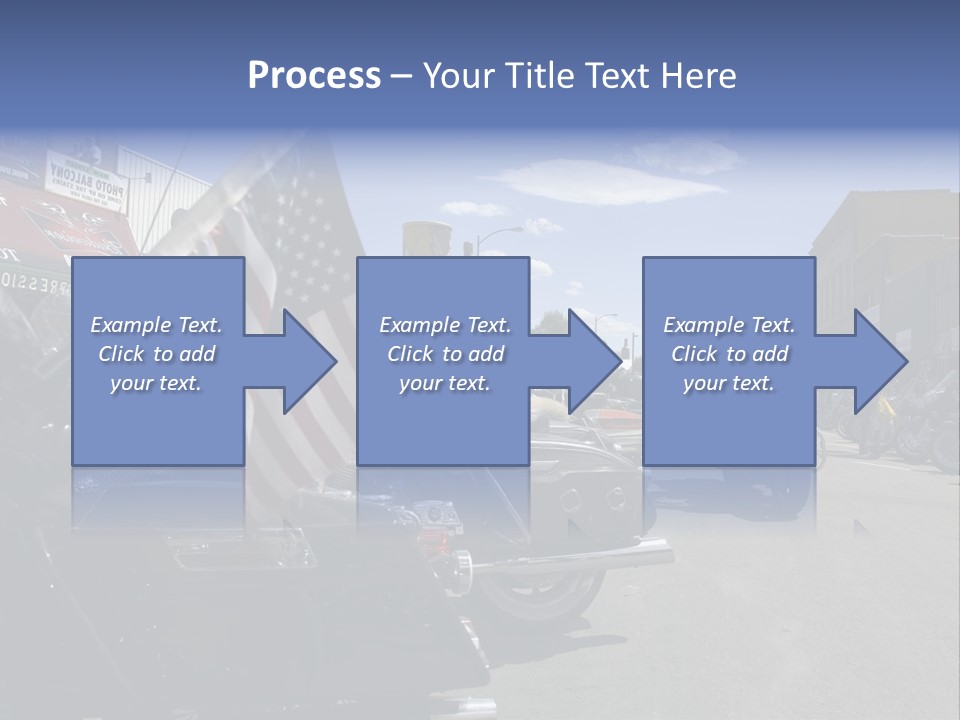 Motorcycle Rally Festival Sturgis PowerPoint Template