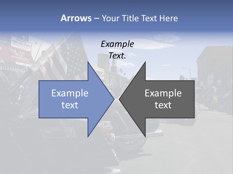 Motorcycle Rally Festival Sturgis PowerPoint Template