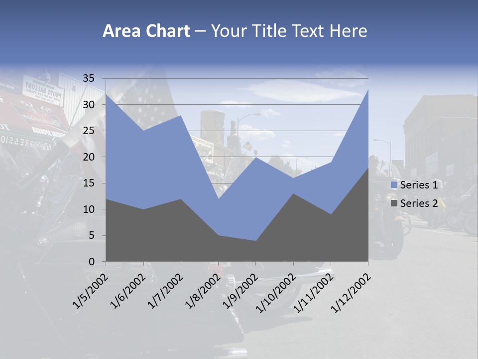 Motorcycle Rally Festival Sturgis PowerPoint Template