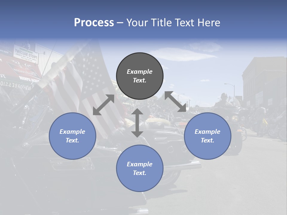 Motorcycle Rally Festival Sturgis PowerPoint Template