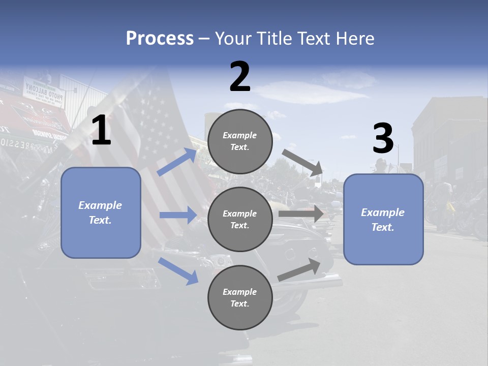 Motorcycle Rally Festival Sturgis PowerPoint Template
