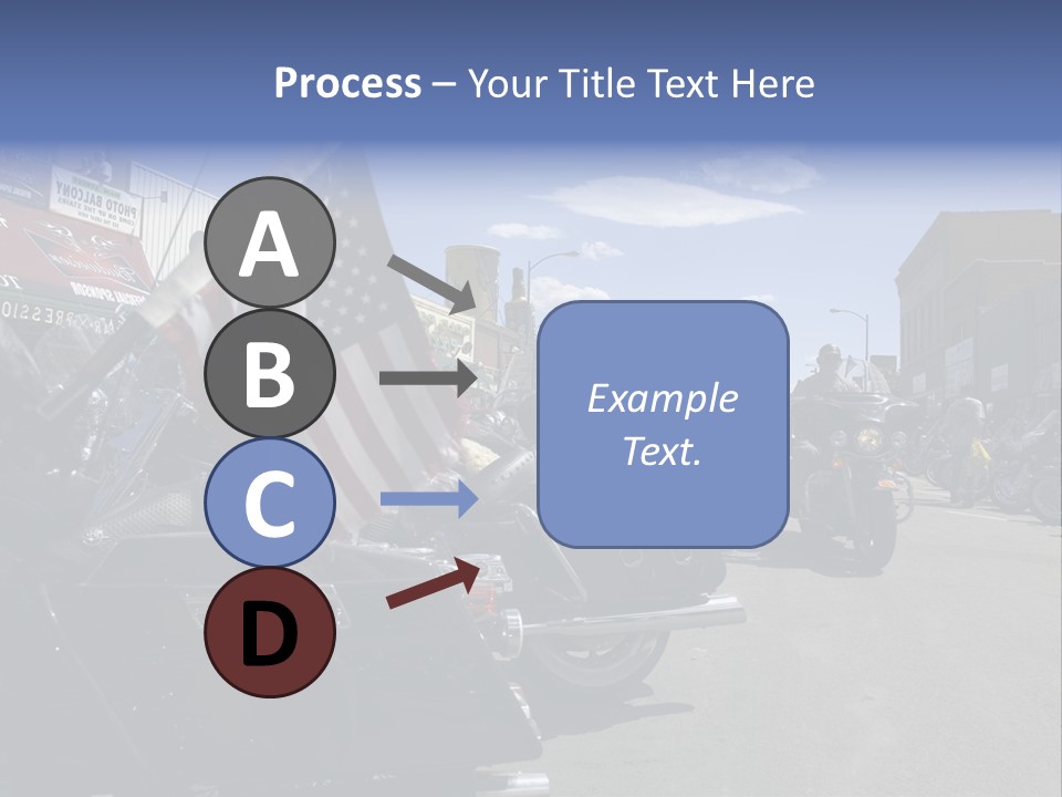 Motorcycle Rally Festival Sturgis PowerPoint Template