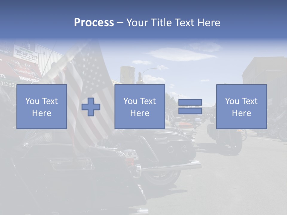 Motorcycle Rally Festival Sturgis PowerPoint Template