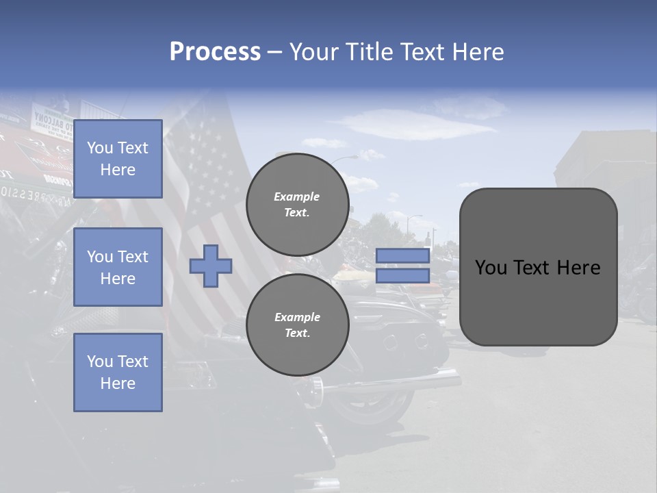 Motorcycle Rally Festival Sturgis PowerPoint Template