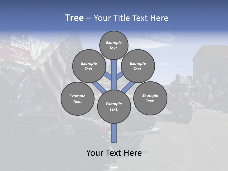 Motorcycle Rally Festival Sturgis PowerPoint Template