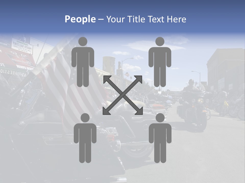 Motorcycle Rally Festival Sturgis PowerPoint Template