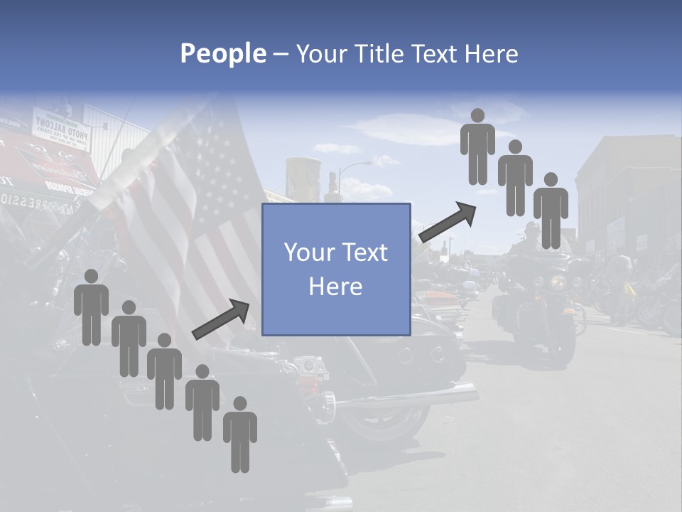 Motorcycle Rally Festival Sturgis PowerPoint Template