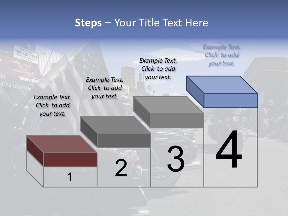 Motorcycle Rally Festival Sturgis PowerPoint Template