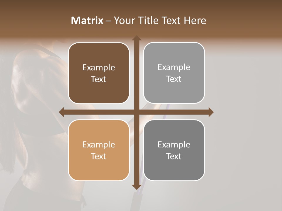 Athlete Strength Fitness PowerPoint Template