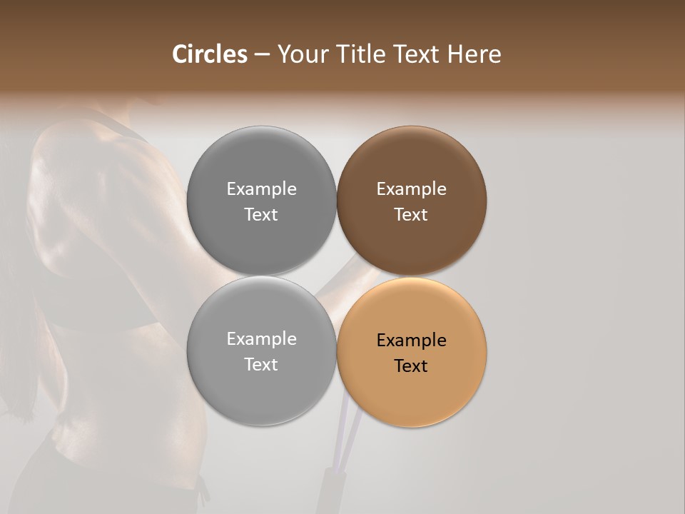 Athlete Strength Fitness PowerPoint Template