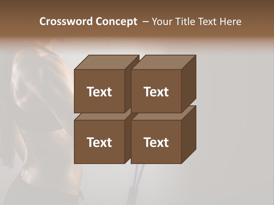 Athlete Strength Fitness PowerPoint Template