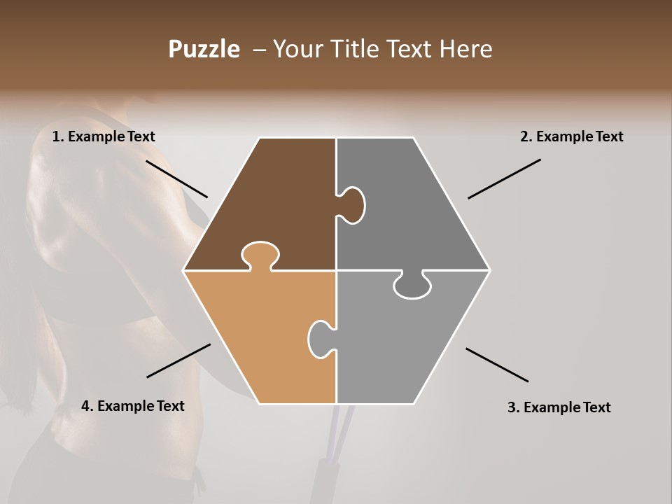 Athlete Strength Fitness PowerPoint Template