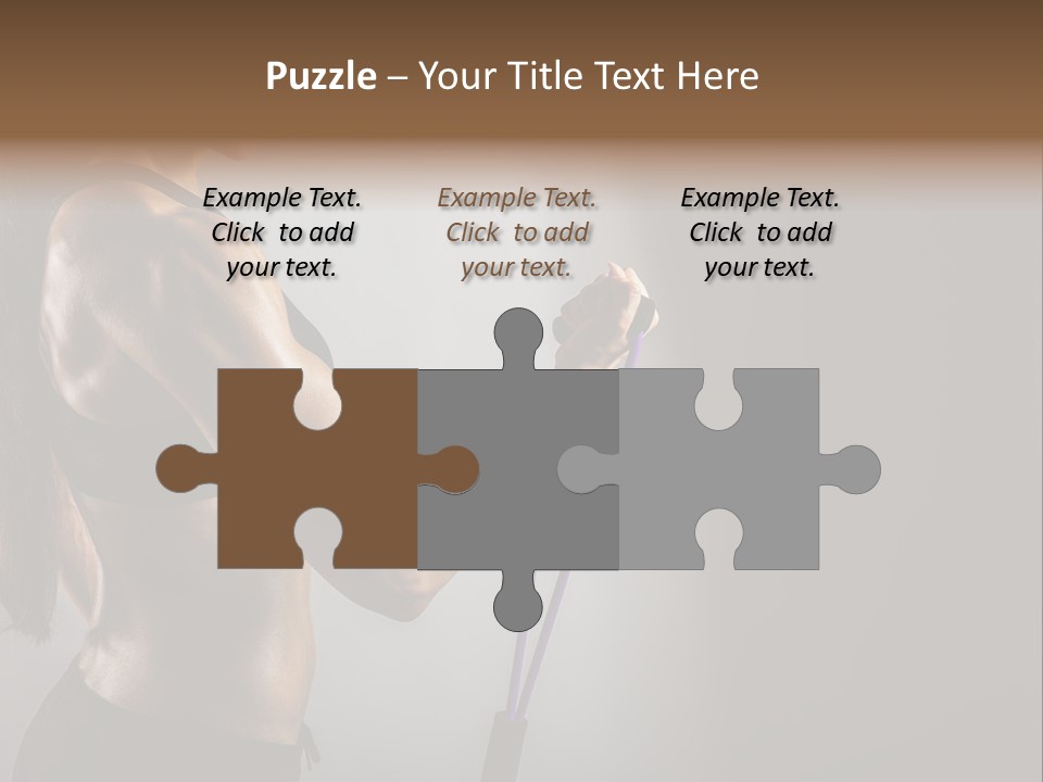 Athlete Strength Fitness PowerPoint Template