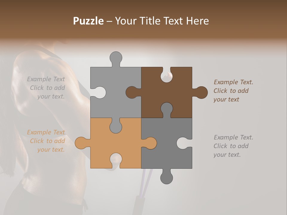 Athlete Strength Fitness PowerPoint Template