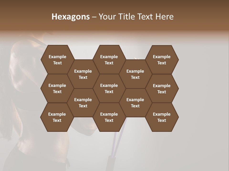 Athlete Strength Fitness PowerPoint Template