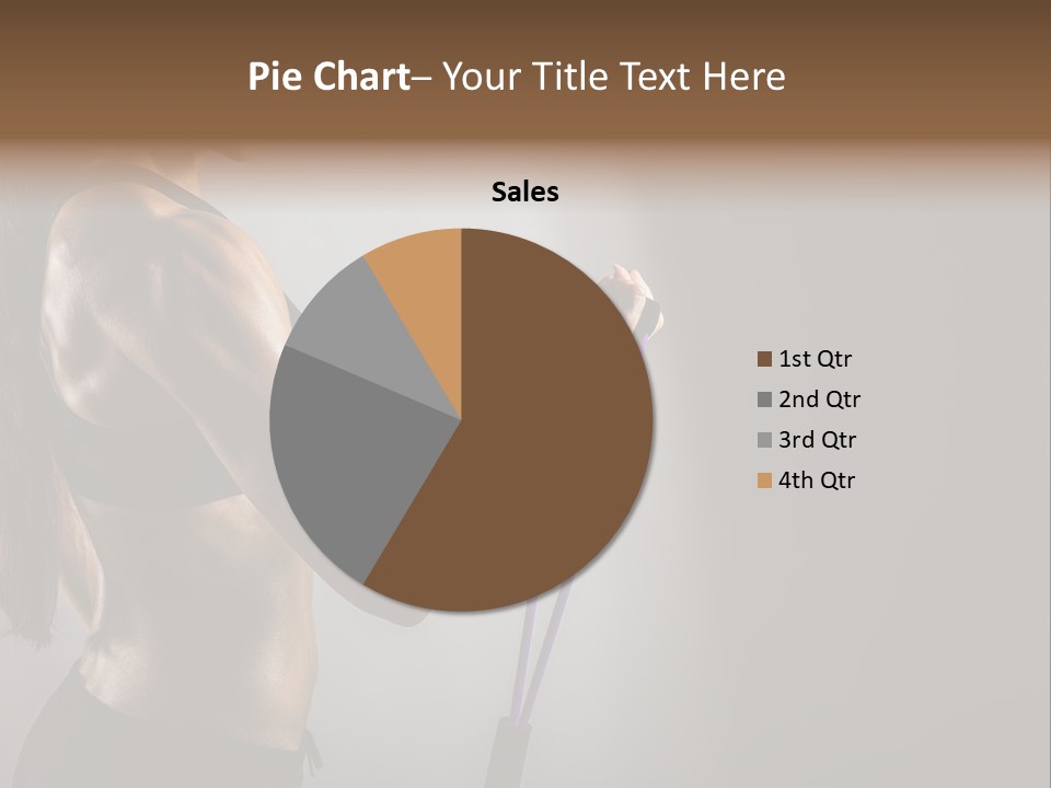 Athlete Strength Fitness PowerPoint Template