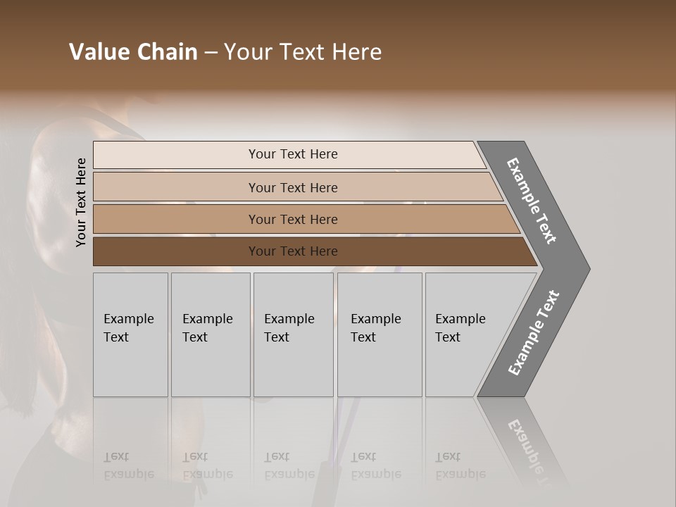Athlete Strength Fitness PowerPoint Template