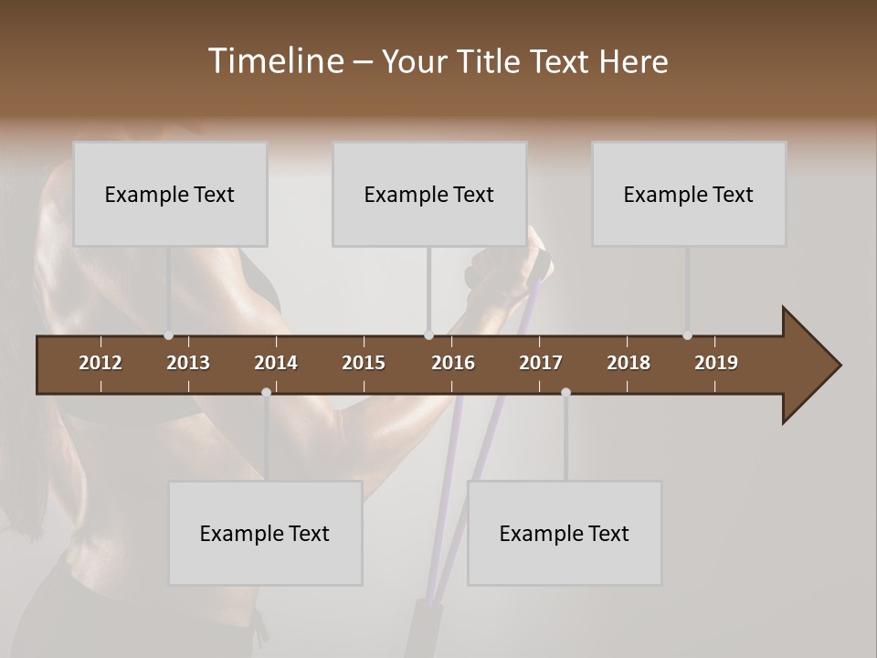 Athlete Strength Fitness PowerPoint Template