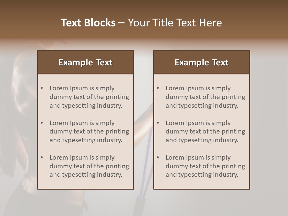 Athlete Strength Fitness PowerPoint Template
