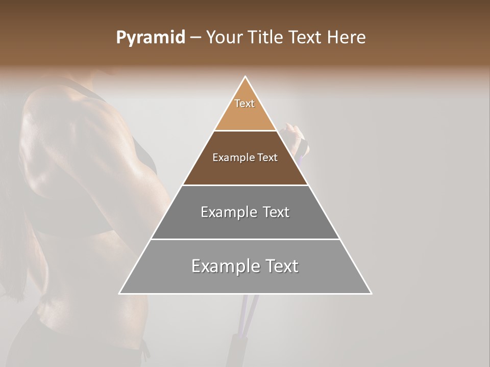 Athlete Strength Fitness PowerPoint Template