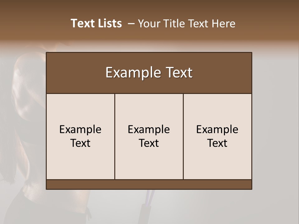 Athlete Strength Fitness PowerPoint Template