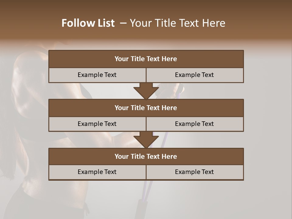Athlete Strength Fitness PowerPoint Template