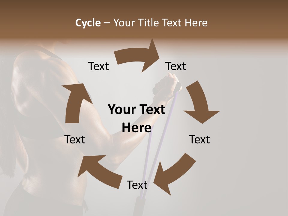 Athlete Strength Fitness PowerPoint Template