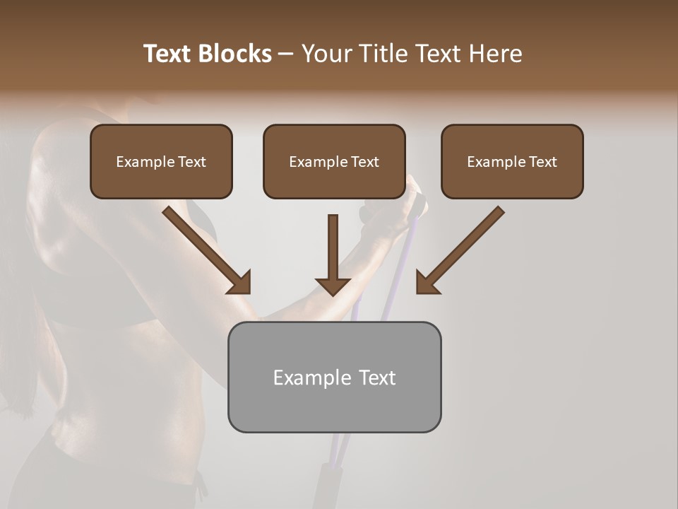 Athlete Strength Fitness PowerPoint Template
