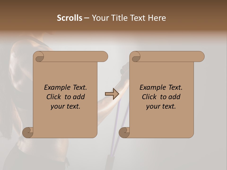 Athlete Strength Fitness PowerPoint Template