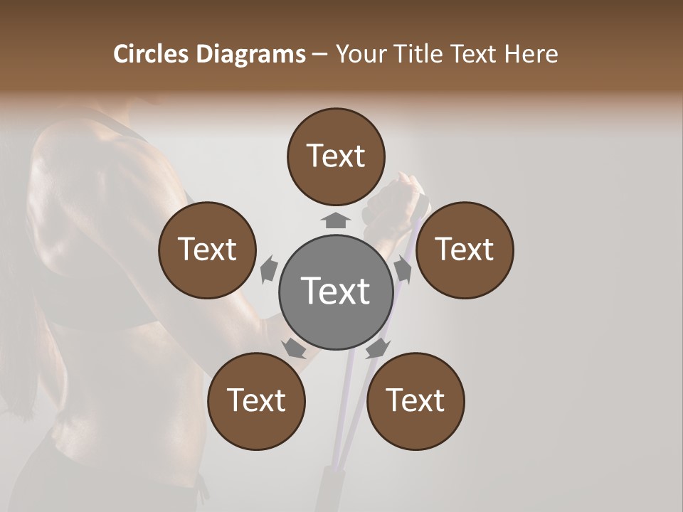 Athlete Strength Fitness PowerPoint Template