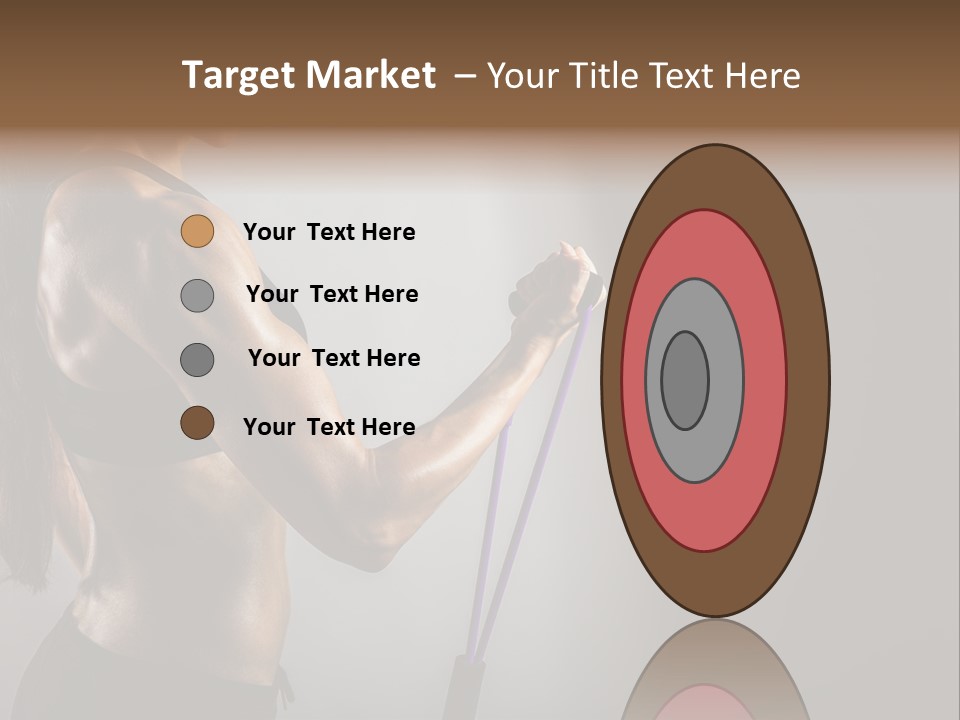 Athlete Strength Fitness PowerPoint Template