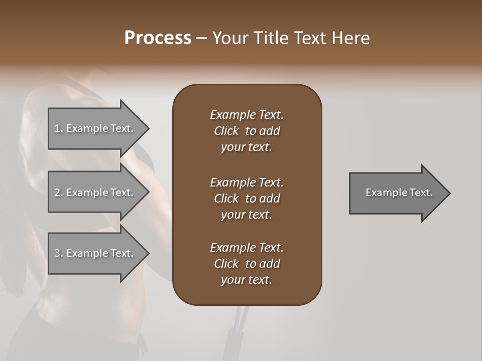 Athlete Strength Fitness PowerPoint Template