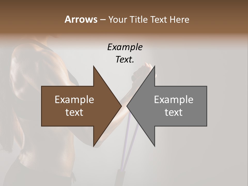 Athlete Strength Fitness PowerPoint Template