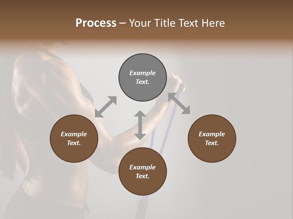 Athlete Strength Fitness PowerPoint Template