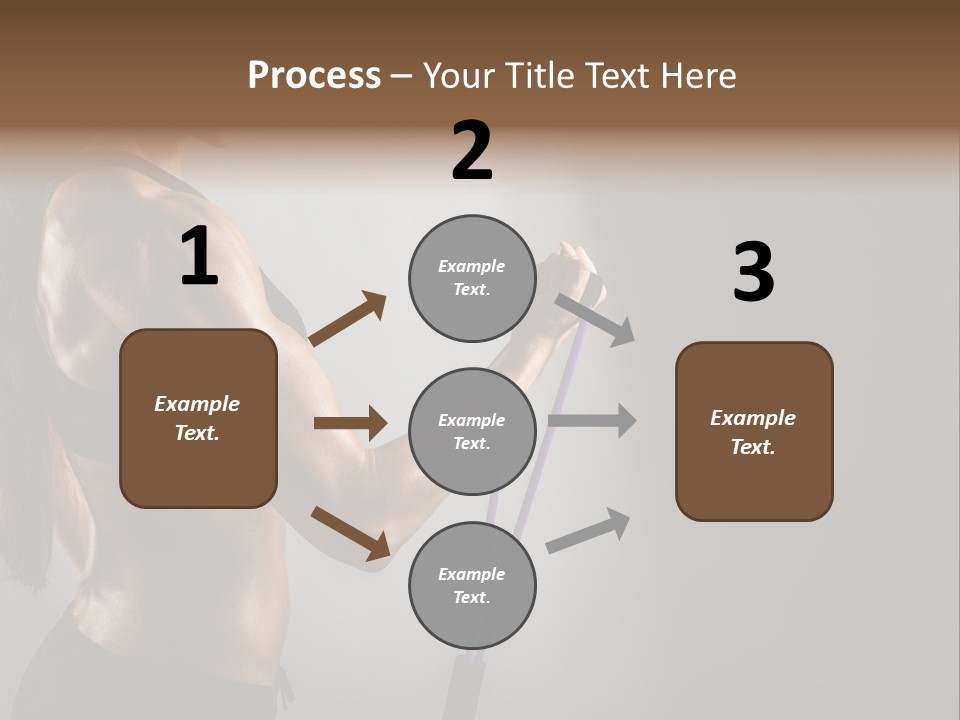 Athlete Strength Fitness PowerPoint Template
