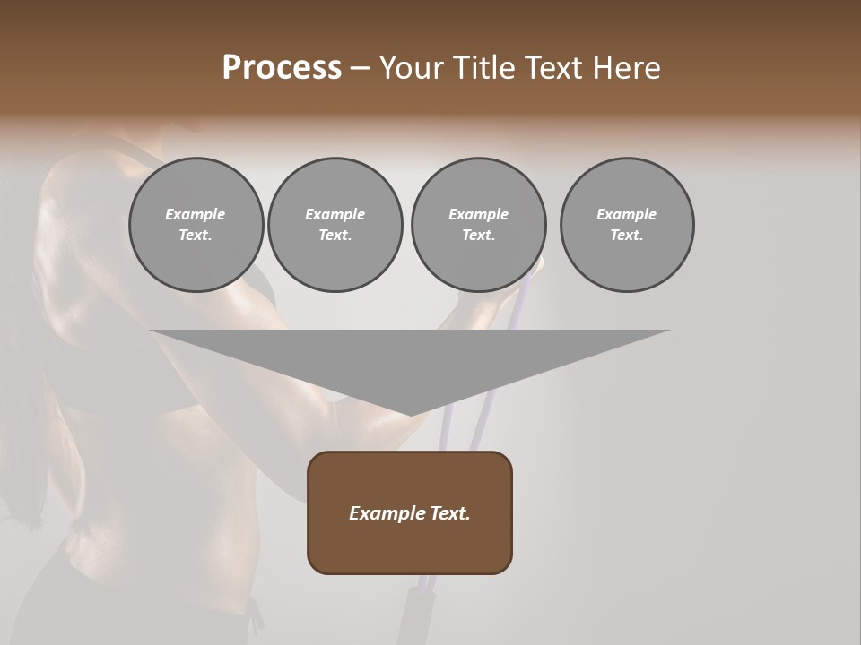Athlete Strength Fitness PowerPoint Template