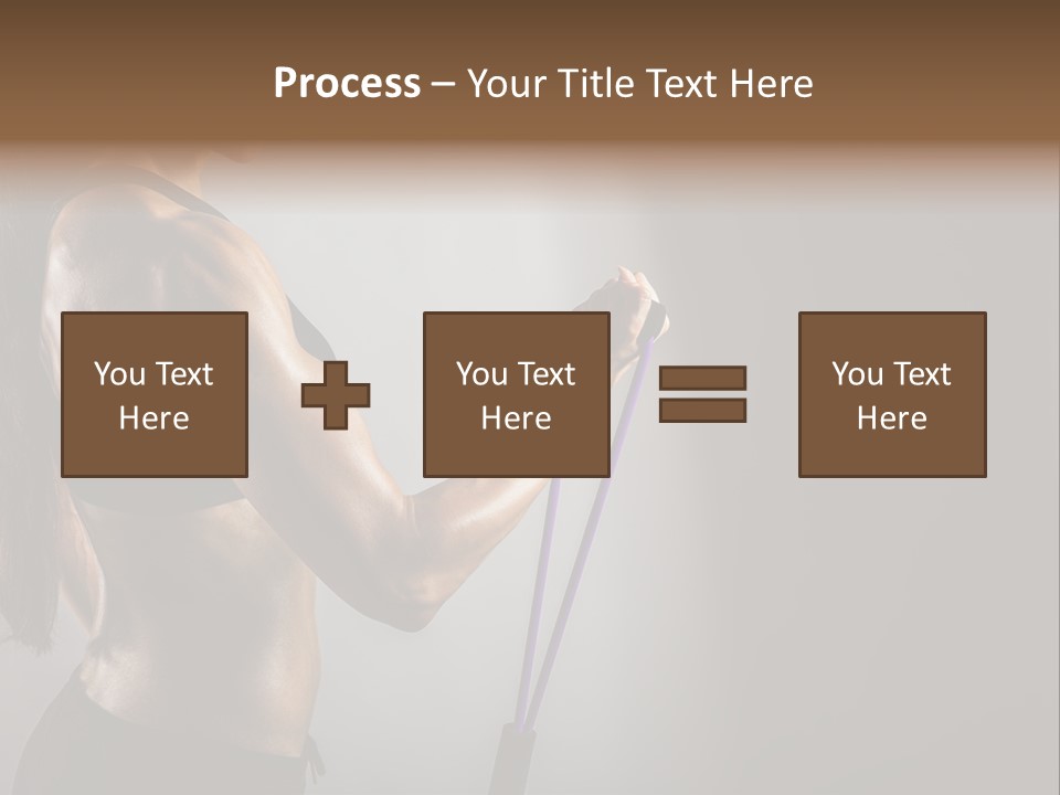 Athlete Strength Fitness PowerPoint Template
