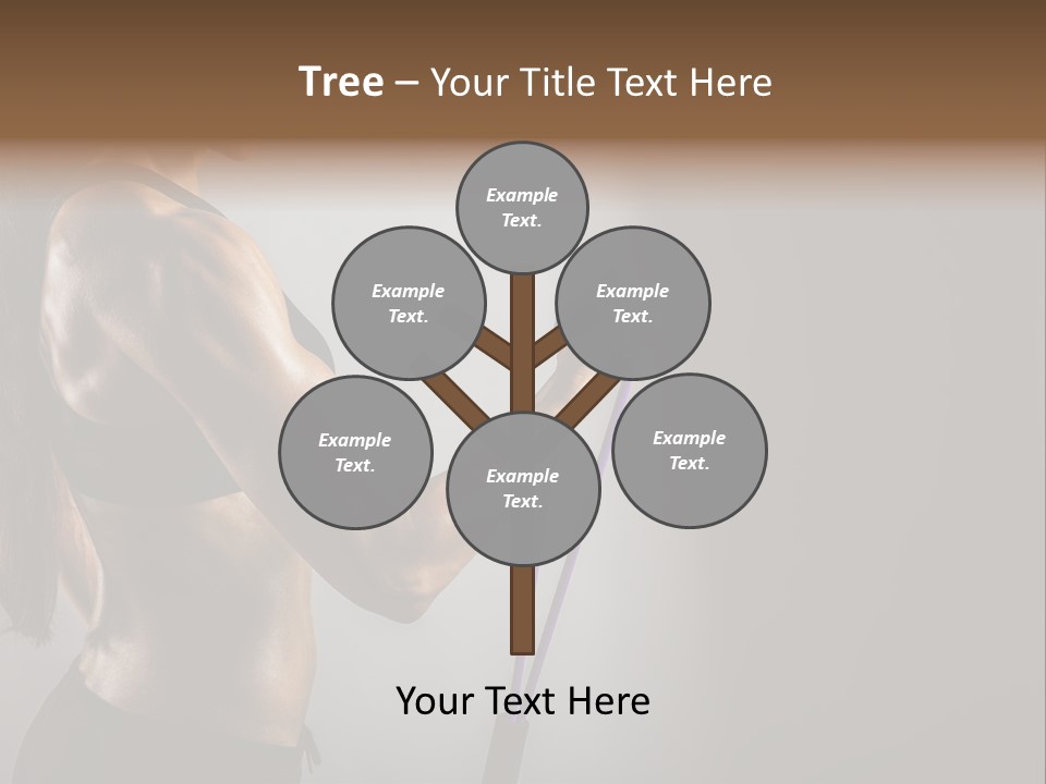 Athlete Strength Fitness PowerPoint Template