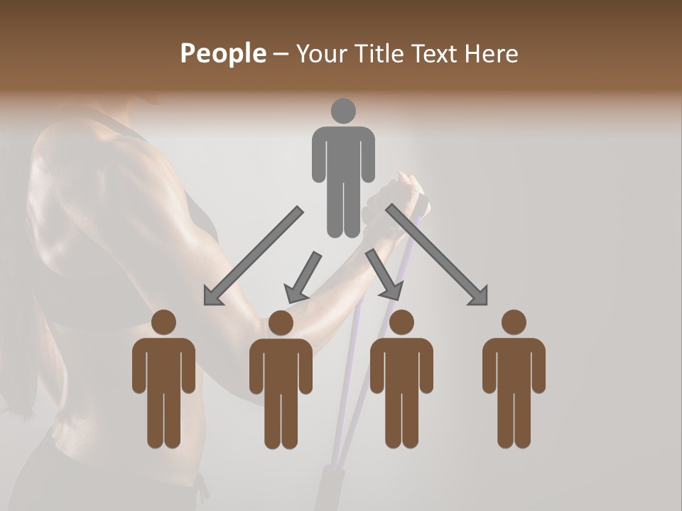 Athlete Strength Fitness PowerPoint Template