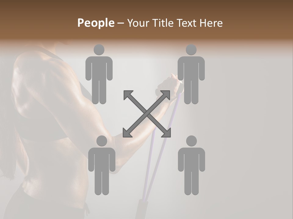 Athlete Strength Fitness PowerPoint Template