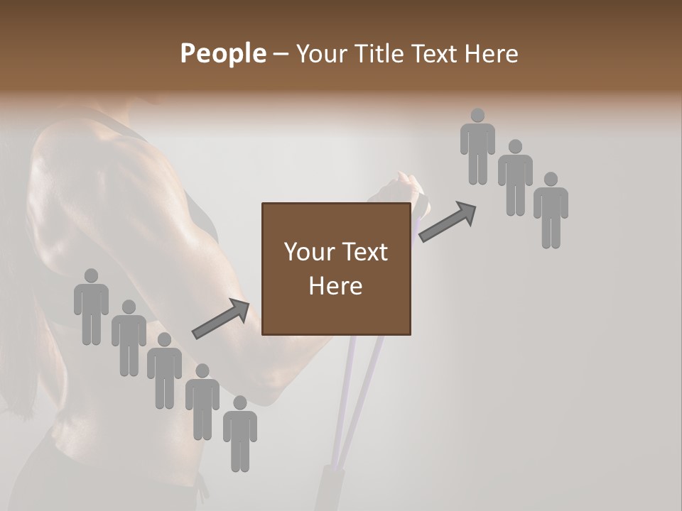 Athlete Strength Fitness PowerPoint Template