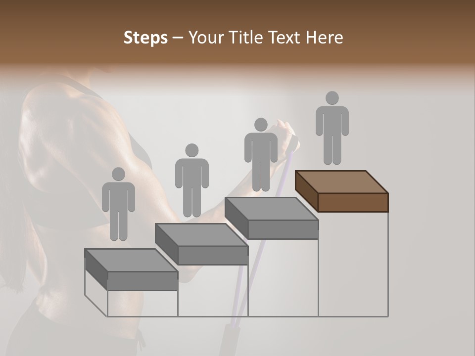 Athlete Strength Fitness PowerPoint Template