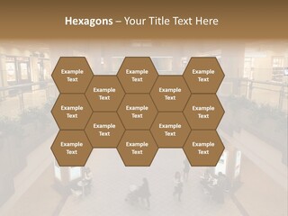 Kanto Plaza Lobby PowerPoint Template