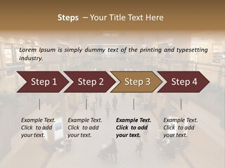 Kanto Plaza Lobby PowerPoint Template