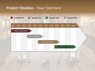 Kanto Plaza Lobby PowerPoint Template