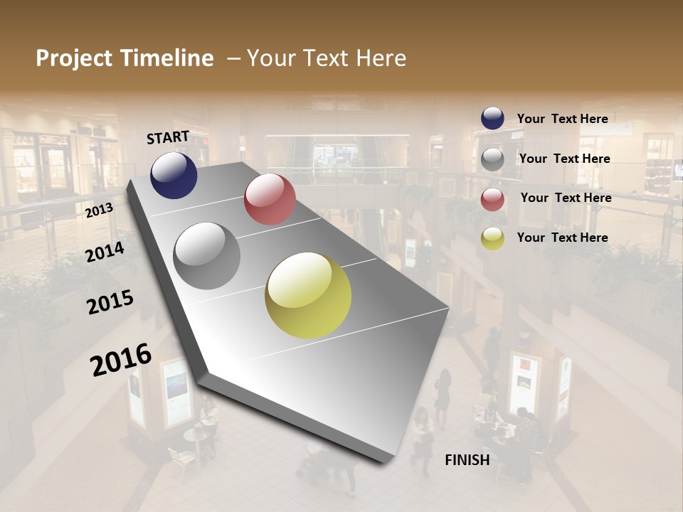 Kanto Plaza Lobby PowerPoint Template