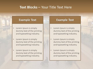 Kanto Plaza Lobby PowerPoint Template