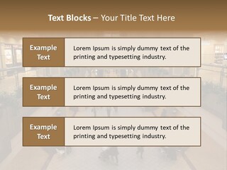 Kanto Plaza Lobby PowerPoint Template