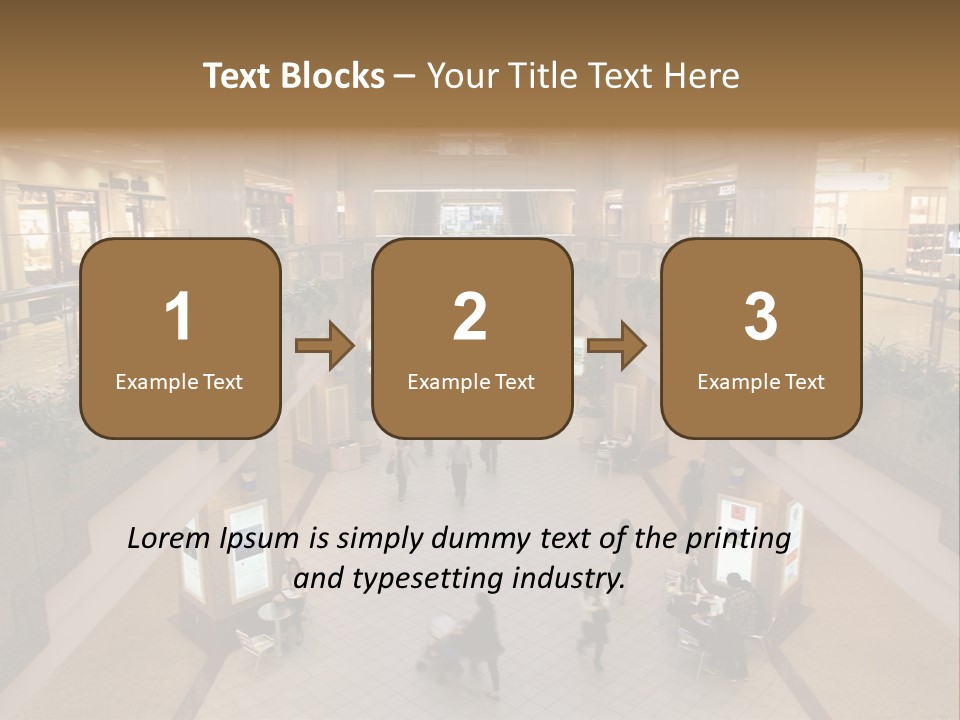 Kanto Plaza Lobby PowerPoint Template