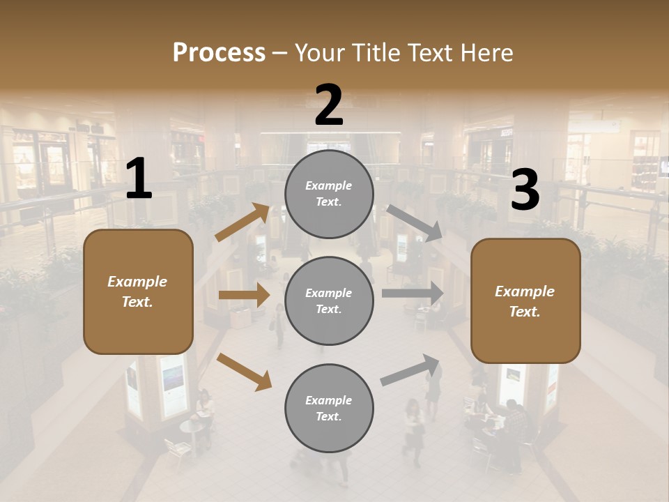 Kanto Plaza Lobby PowerPoint Template